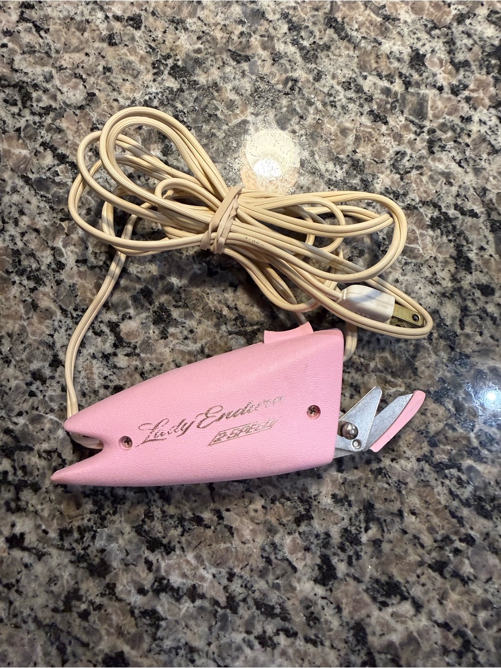 Pink Electric Thread Snip Trimmer